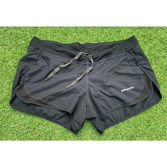 Patagonia Black Strider 3" Running Sport lined Shorts women’s S - Picture 2 of 7